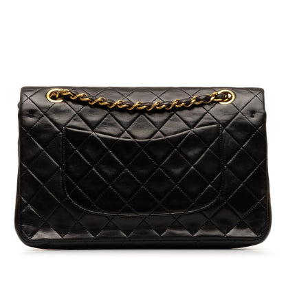 Chanel Medium Classic Lambskin Double Flap (SHG-e2k5Nf)