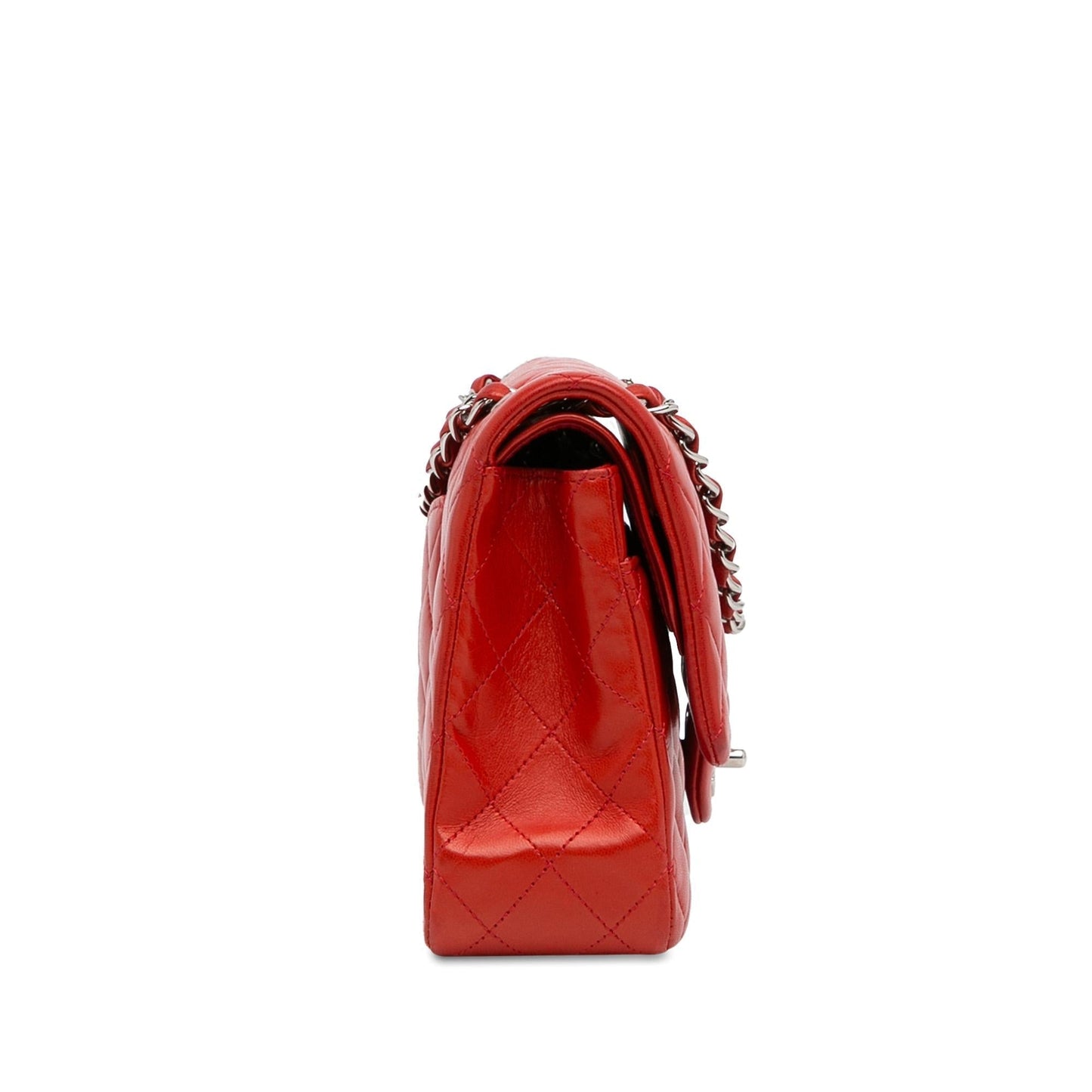 Chanel Medium Classic Lambskin Double Flap (SHG-zQnKMr)
