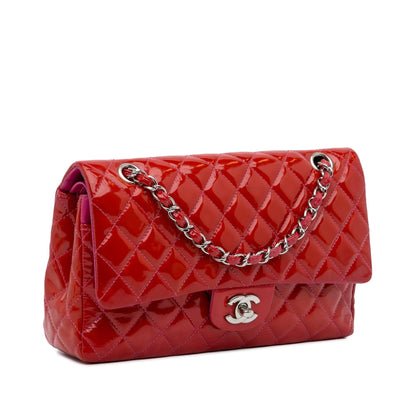 Chanel Medium Classic Patent Double Flap