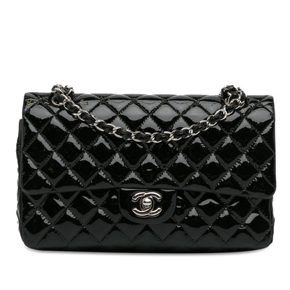 Chanel Medium Classic Patent Double Flap (SHG-mstM2R)