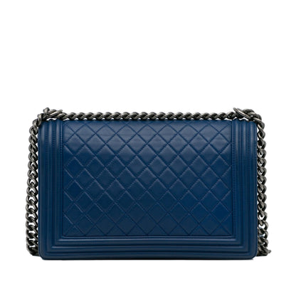 Chanel Medium Lambskin Boy Flap Bag