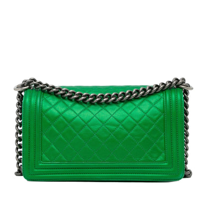 Chanel Medium Lambskin Boy Flap Bag