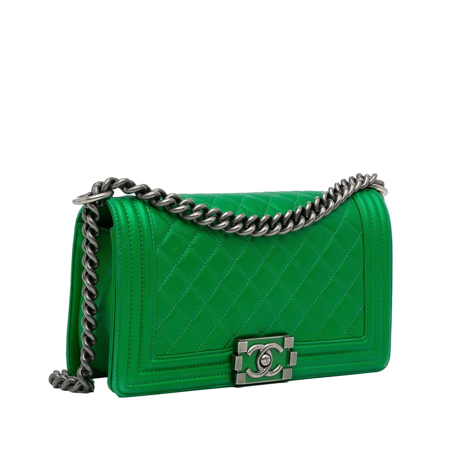 Chanel Medium Lambskin Boy Flap Bag
