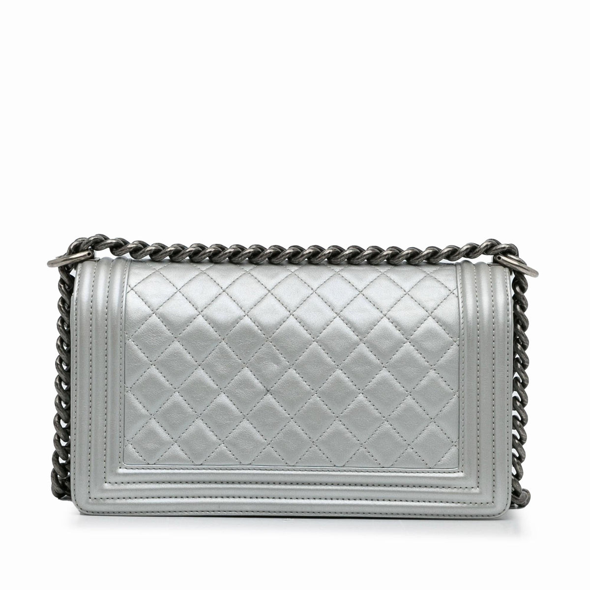 Chanel Medium Metallic Boy Flap (SHG-xCkeOz)