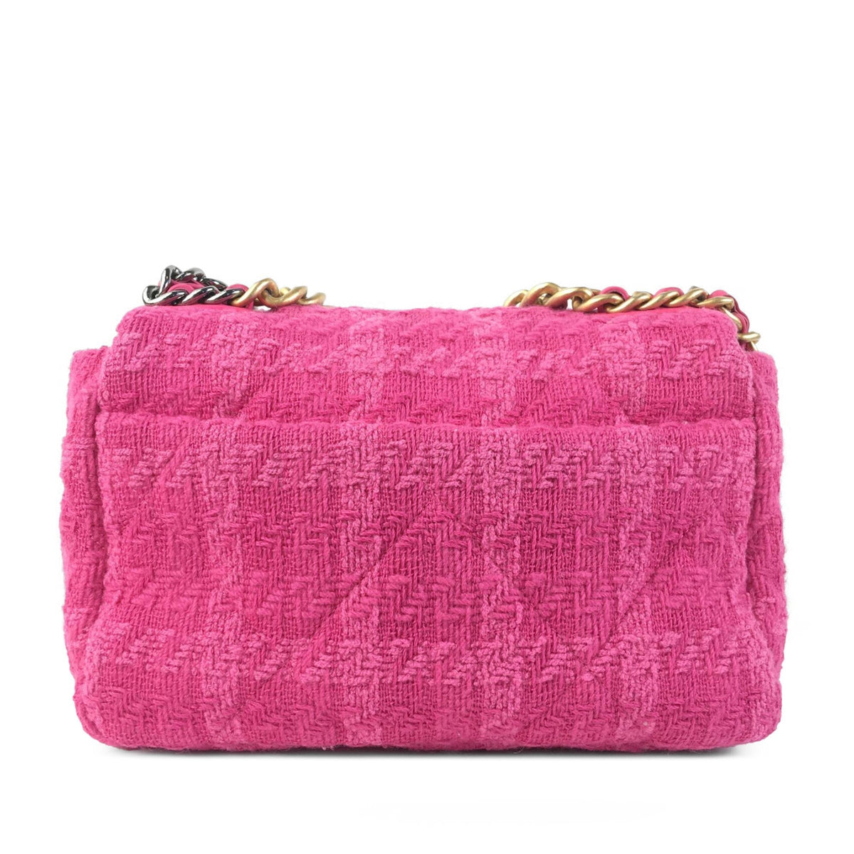 Chanel Medium Tweed 19 Flap (SHG-njtjMw)