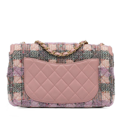 Chanel Medium Tweed Filigree Flap