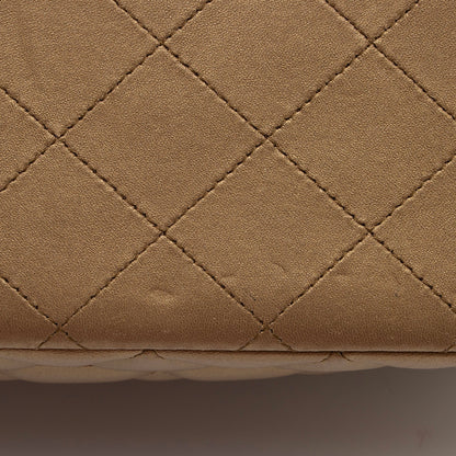 Chanel Metallic Lambskin Classic Maxi Double Flap Bag (SHF-kjT4fr)