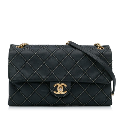 Chanel Metallic Stitch Flap