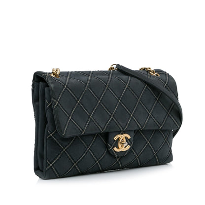 Chanel Metallic Stitch Flap