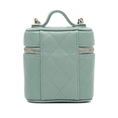 Chanel Mini CC Caviar Vanity Case (SHG-qR02JH)