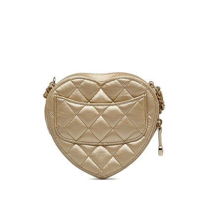 Chanel Mini CC in Love Heart Crossbody