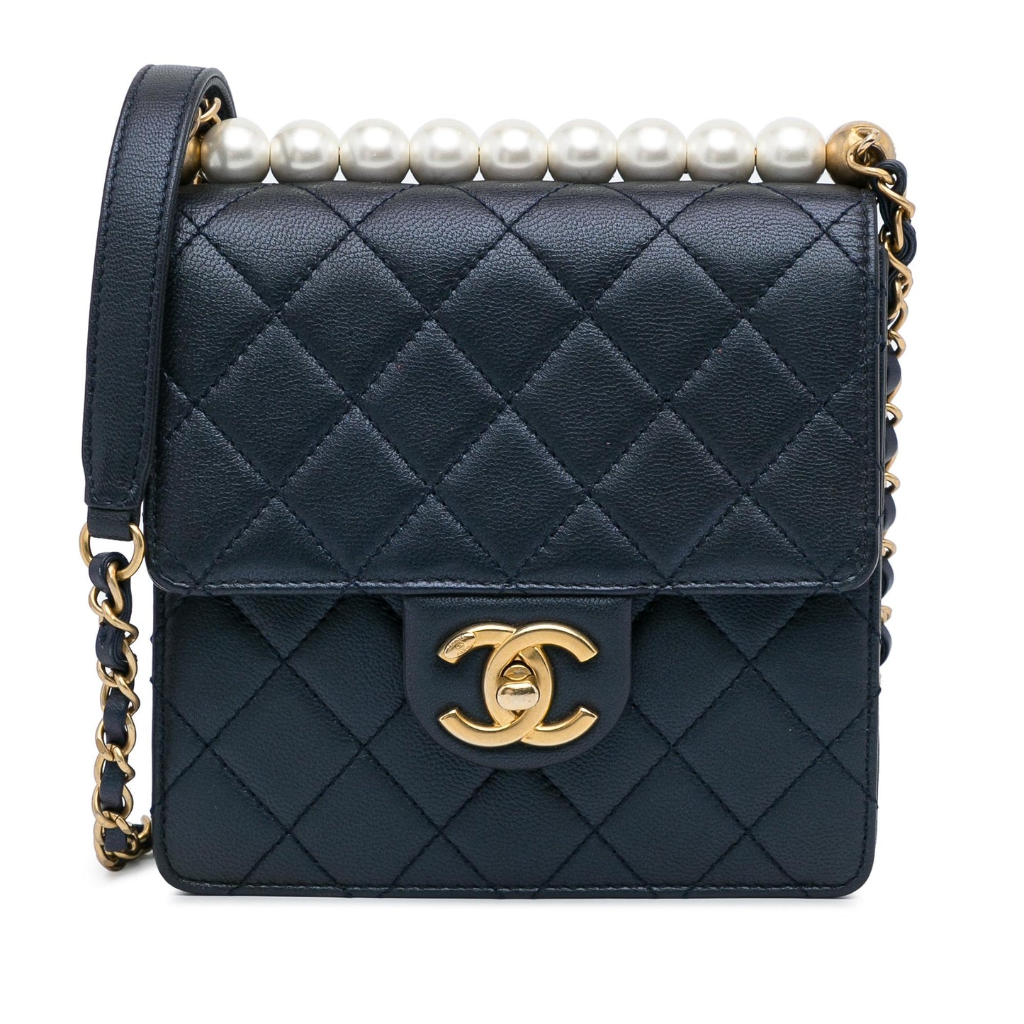 Chanel Mini Chic Pearls Crossbody