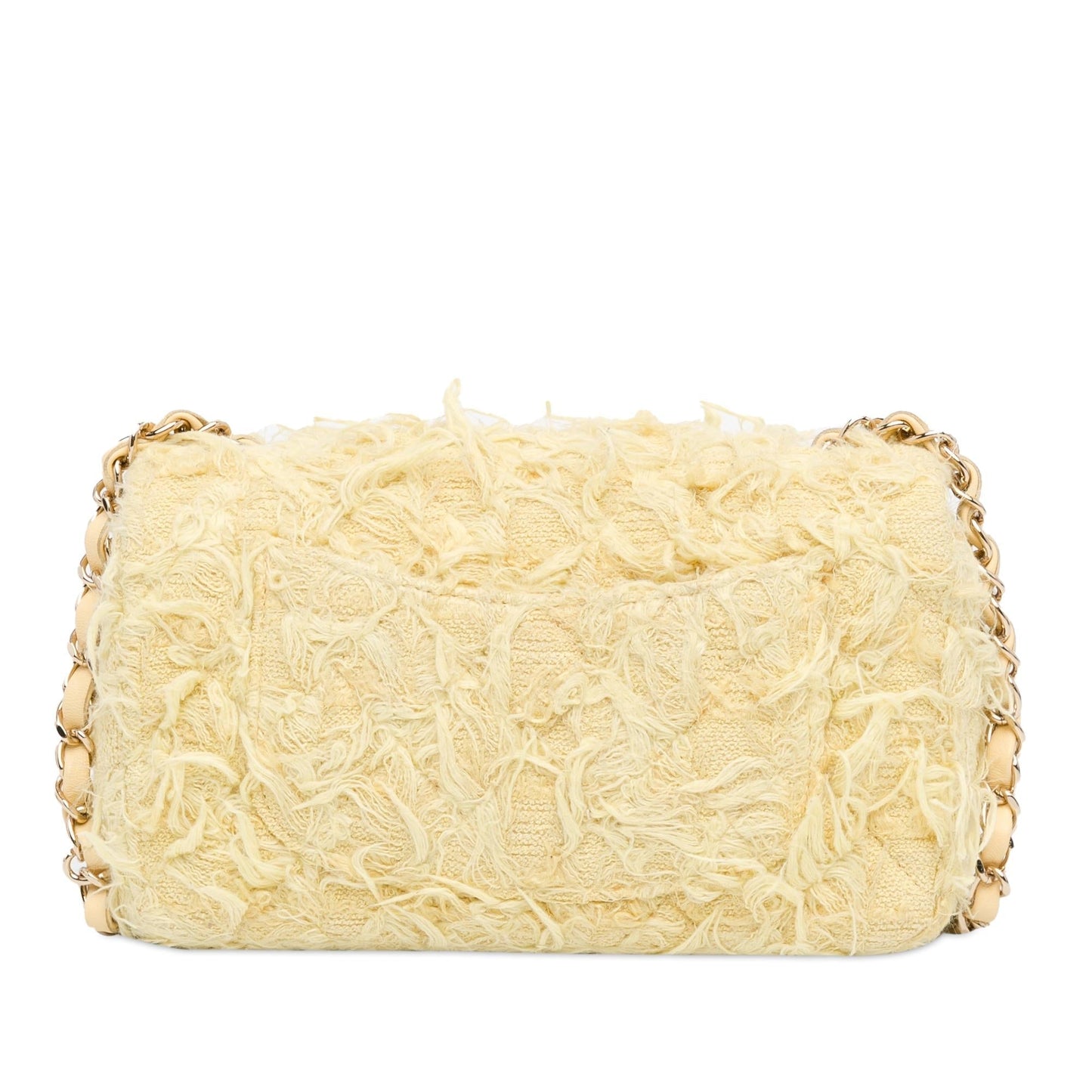 Chanel Mini Rectangular Classic Tweed Single Flap (SHG-jZJQpU)