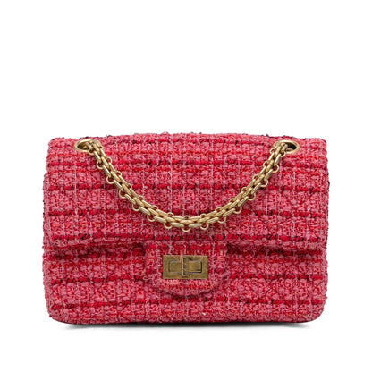 Chanel Mini Rectangular Tweed Reissue Single Flap (SHG-gJDjoh)