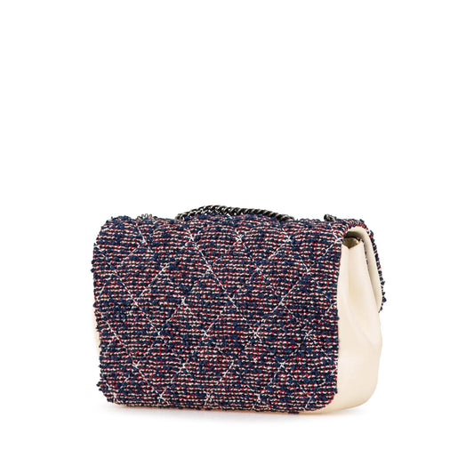 Chanel Mini Rectangular Tweed Single Flap