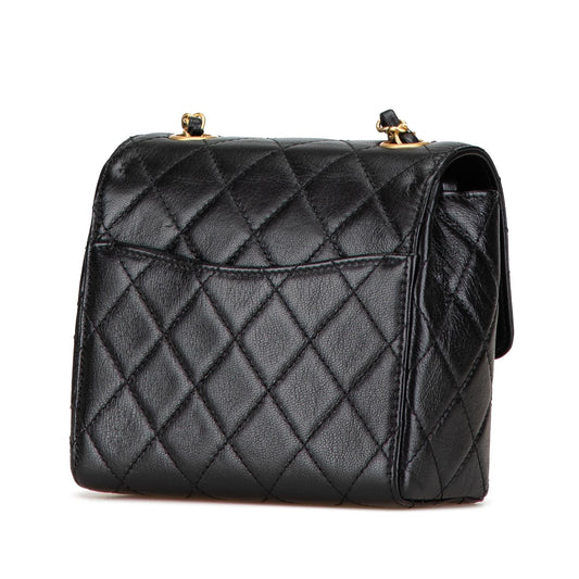 Chanel Mini Square Classic Goatskin Retro Flap