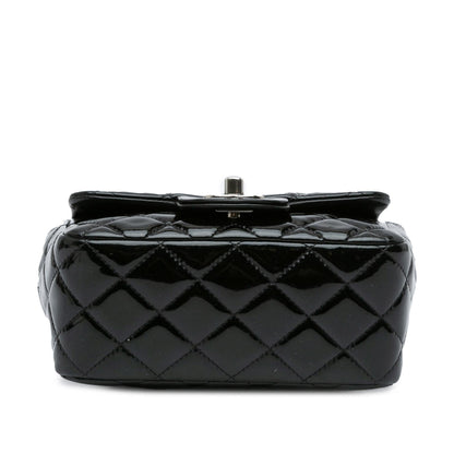 Chanel Mini Square Classic Patent Single Flap (SHG-vfasYd)