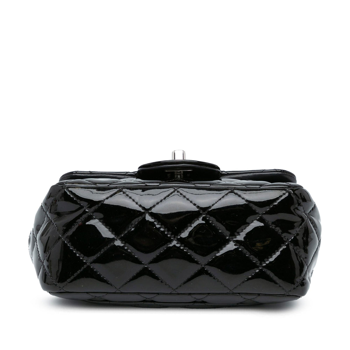 Chanel Mini Square Classic Patent Single Flap (SHG-0hjZ92)