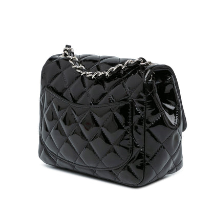 Chanel Mini Square Classic Patent Single Flap (SHG-0hjZ92)