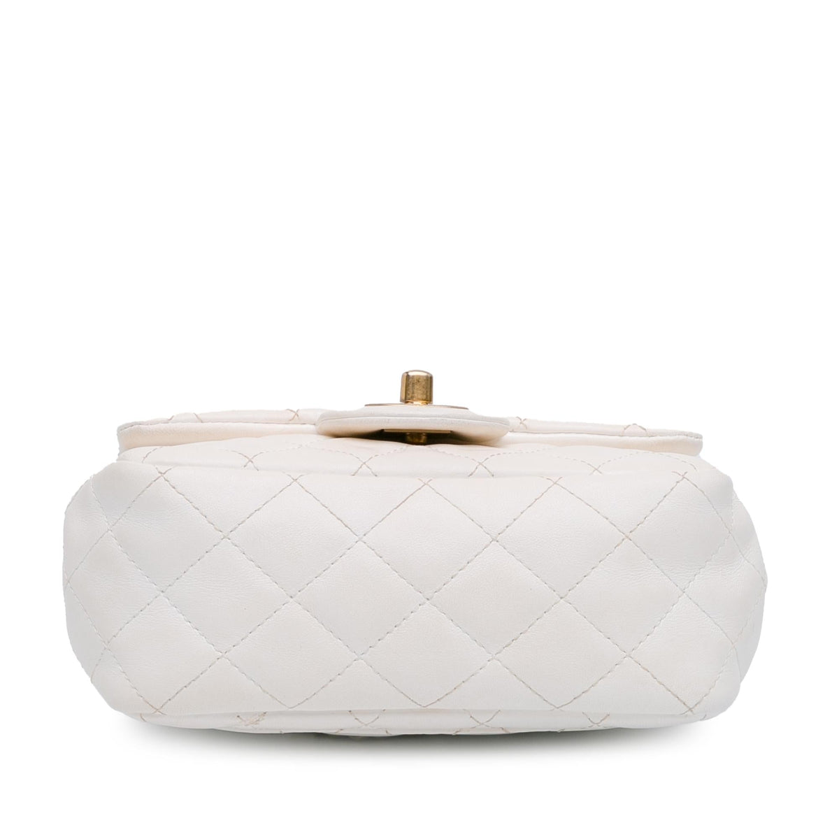 Chanel Mini Square Lambskin Romance Single Flap (SHG-cLMyQW)