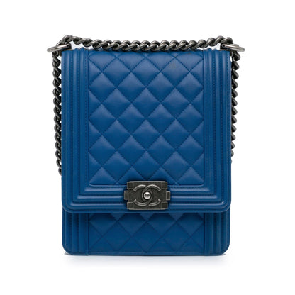 Chanel North South Boy Flap