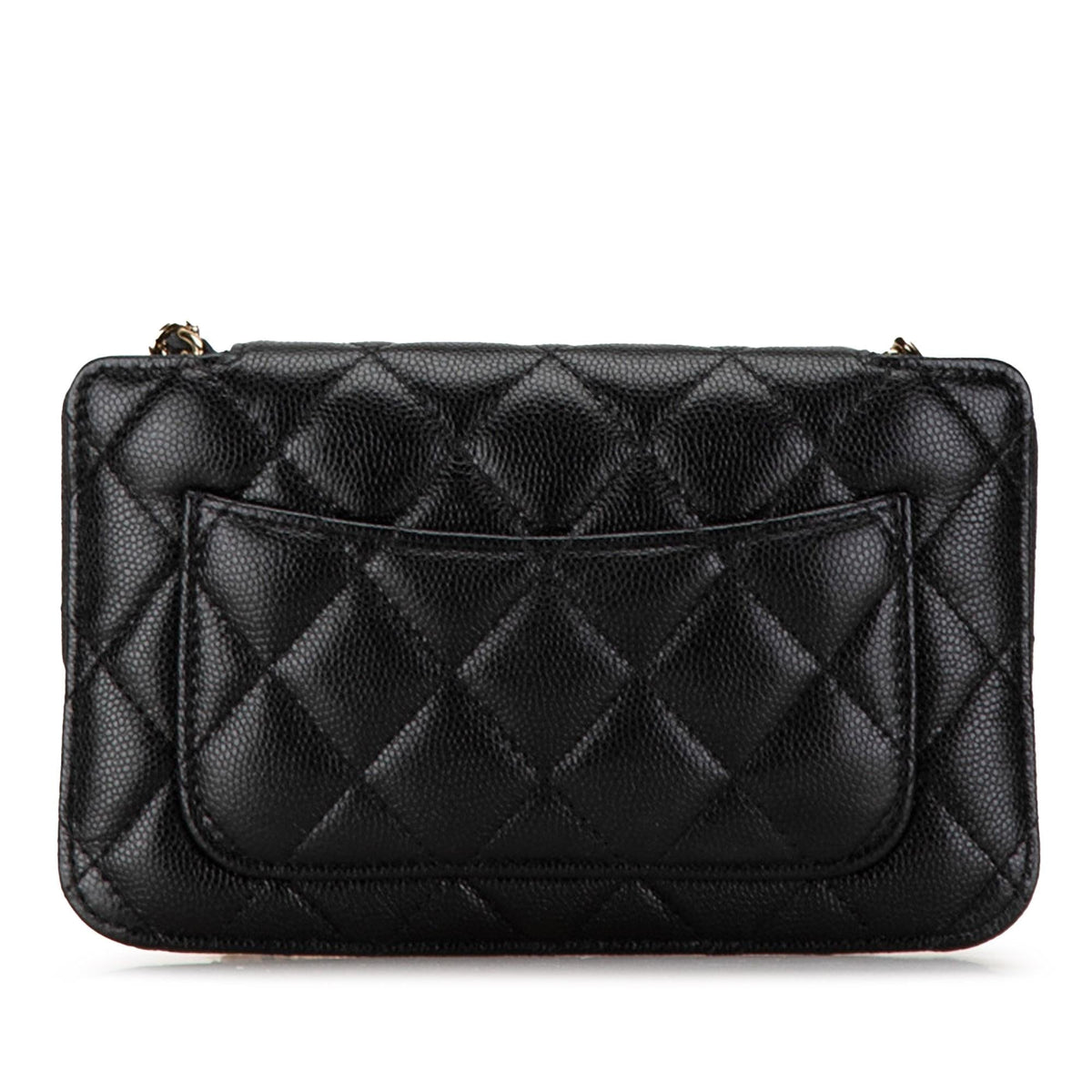 Chanel Nylon Graffiti Foldable Shopping Tote in Caviar Flap (SHG-HcnFTW)