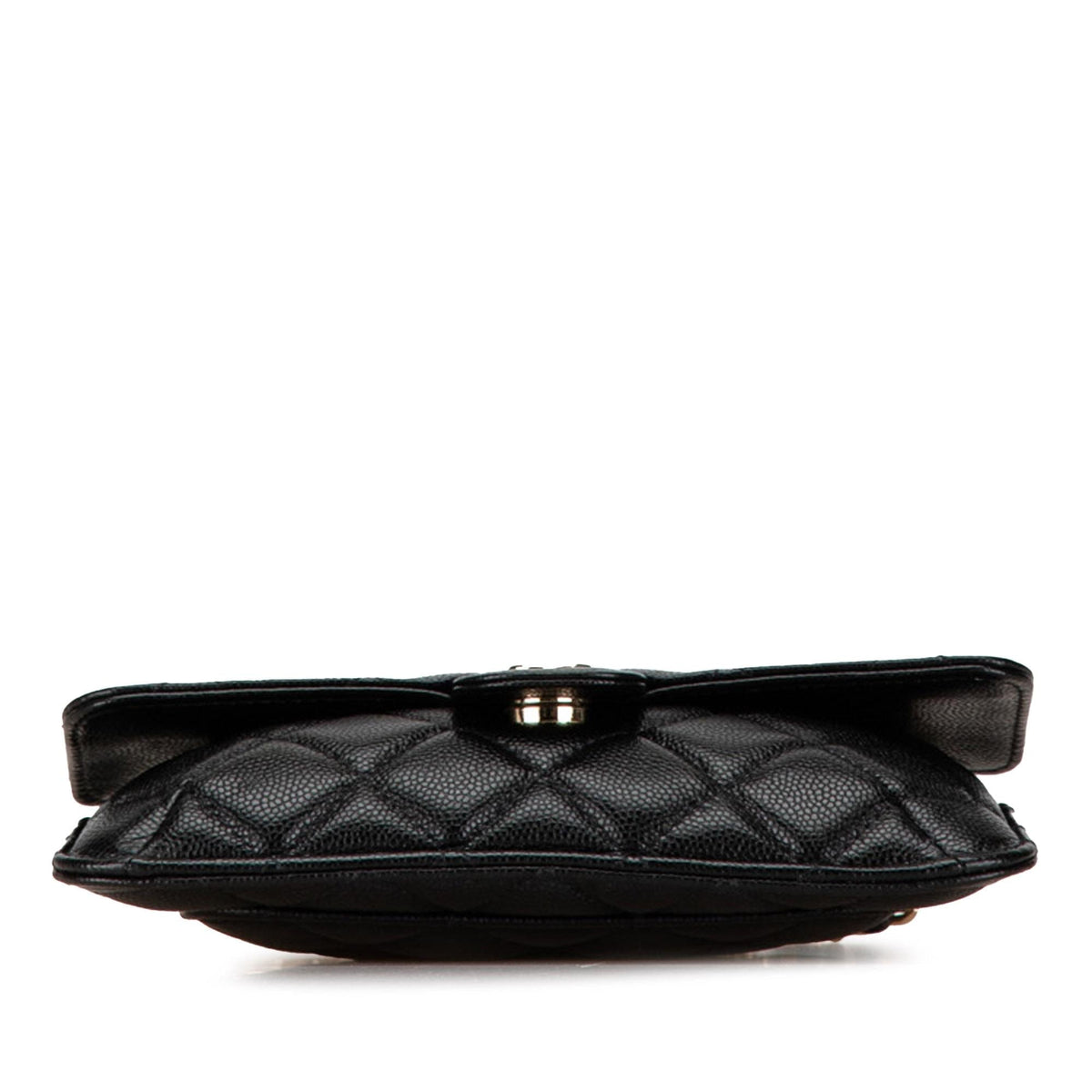 Chanel Nylon Graffiti Foldable Shopping Tote in Caviar Flap (SHG-HcnFTW)