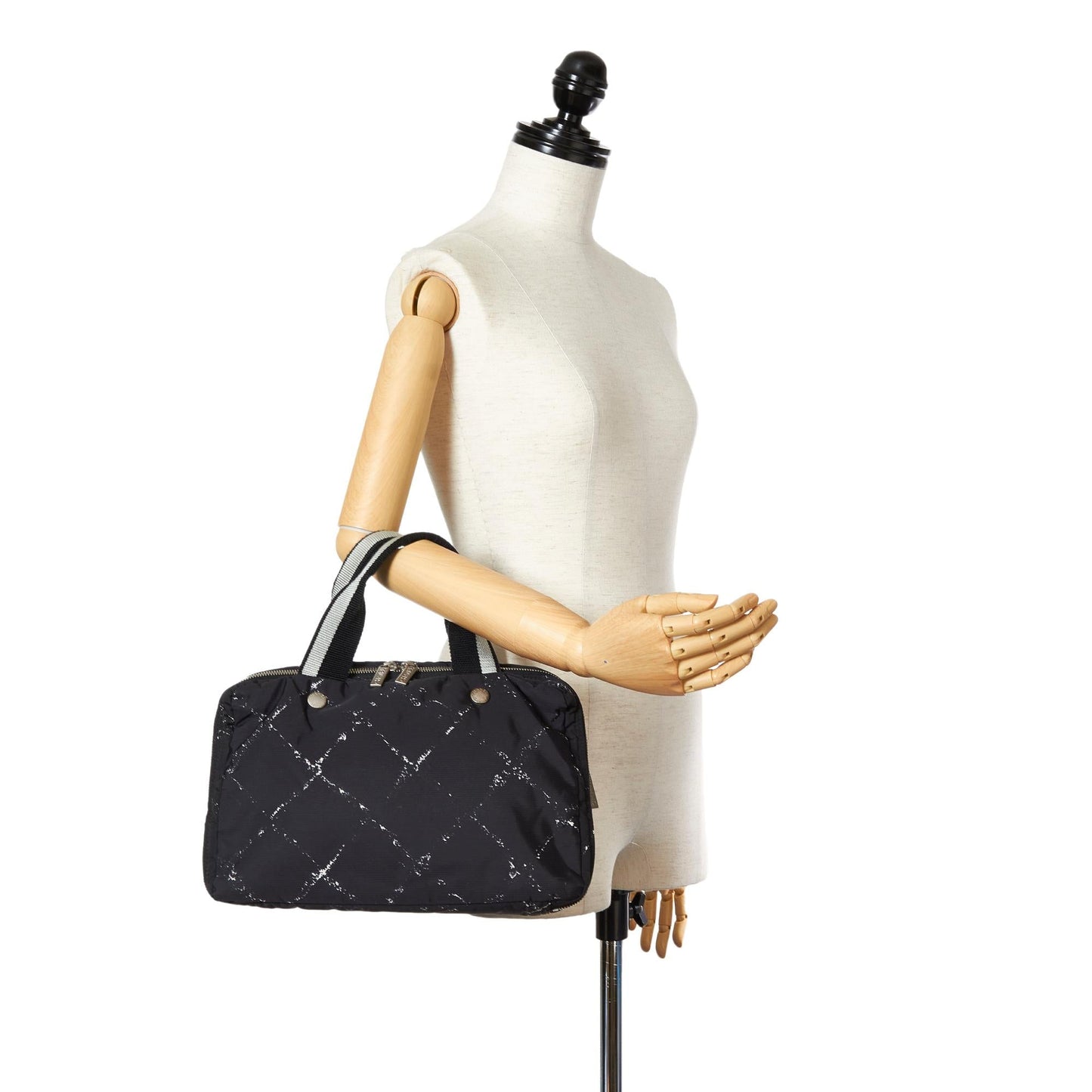 Chanel Old Travel Line Nylon Handbag (SHG-24727)
