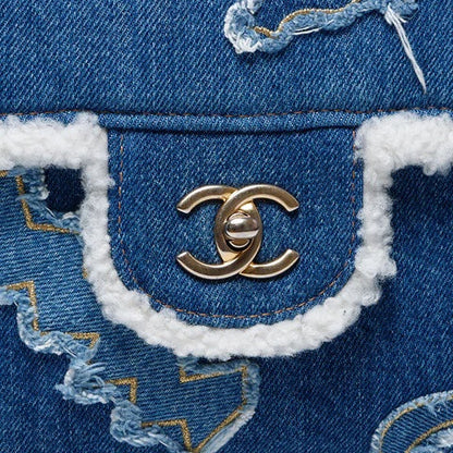 CHANEL PARIS-EGYPT HEIROGLYPH JUMBO FLAP BAG