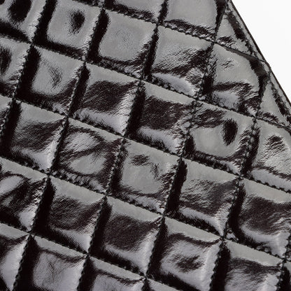 Chanel Patent Leather CC Brilliant iPad Case (SHF-NuaWXc)
