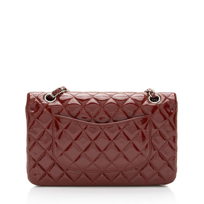 Chanel Patent Leather Classic Medium Double Flap Bag