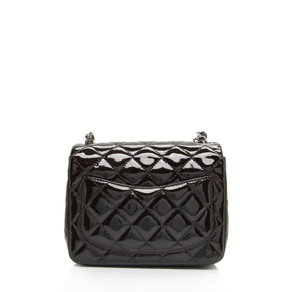 Chanel Patent Leather Classic Square Mini Flap Bag