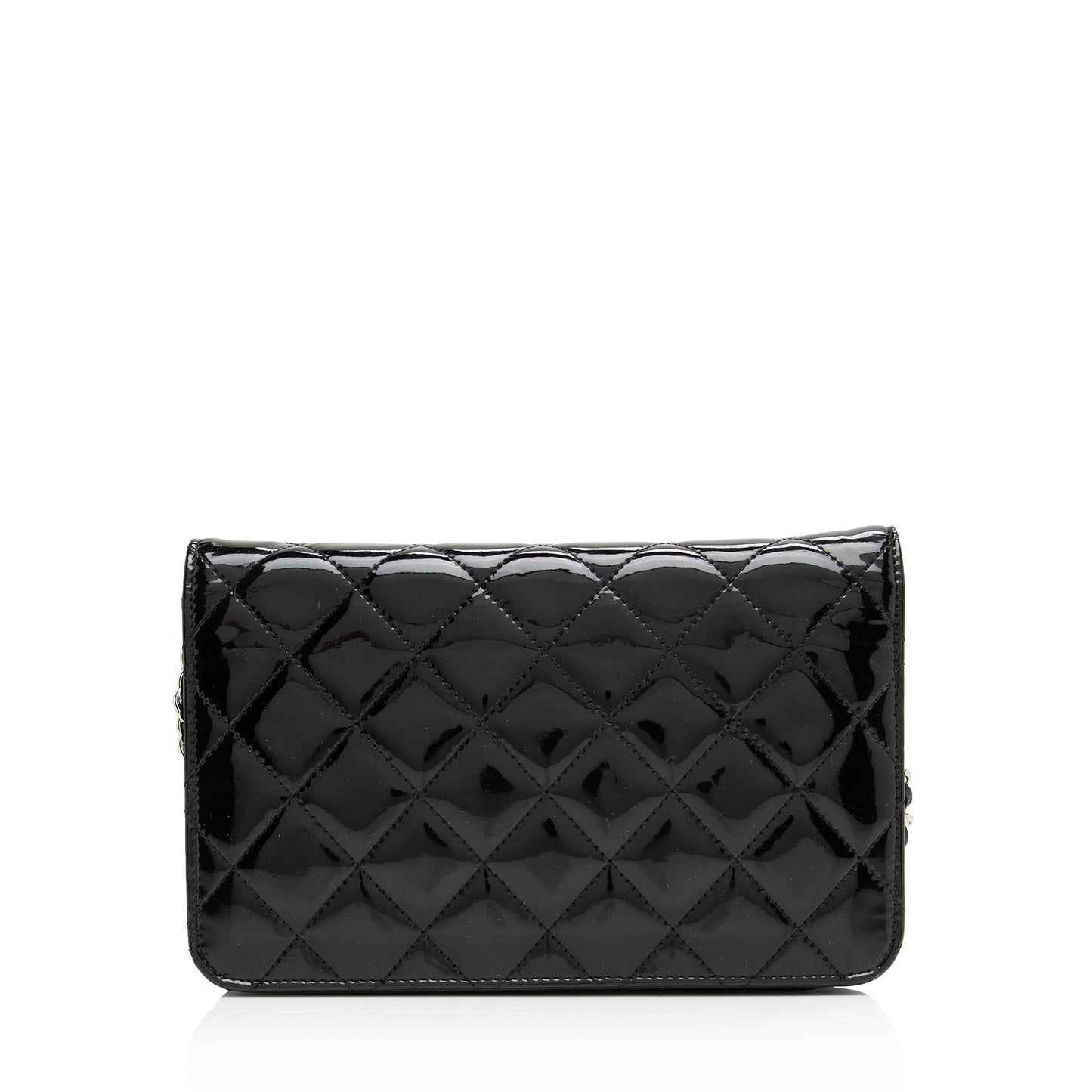 Chanel Patent Leather Classic Wallet on Chain Bag (SHF-Zf4IIp)