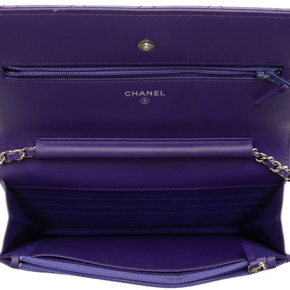 Chanel Patent Leather Classic Wallet on Chain Bag