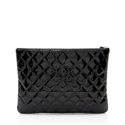 Chanel Patent Leather Medium O-Case