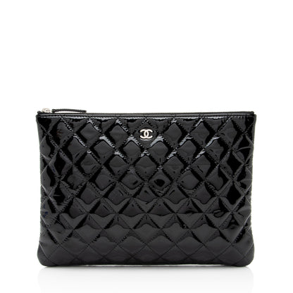 Chanel Patent Leather Medium O-Case