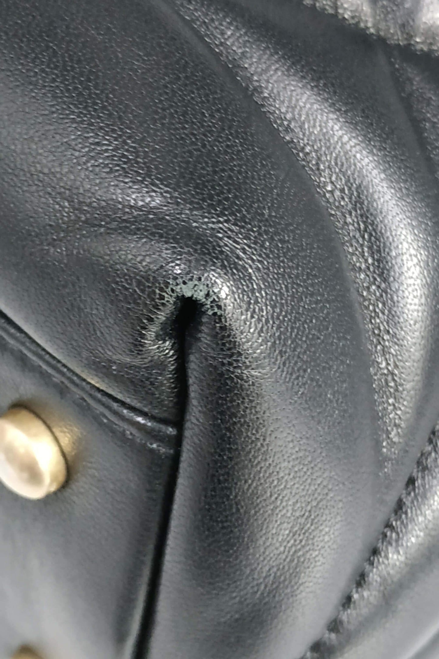 Quilted Bowling Bag Black