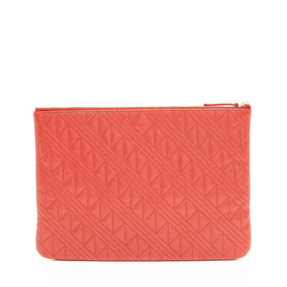 Chanel Quilted Caviar Leather Medium O-Case