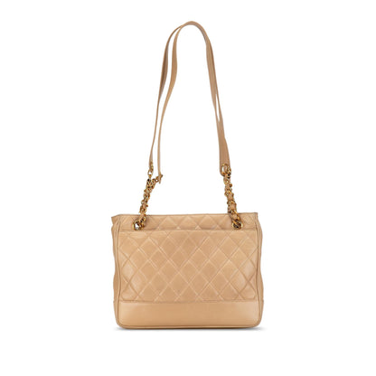 Chanel Quilted Lambskin Shoulder Bag (SHG-EePiPS)