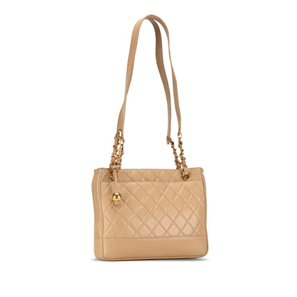 Chanel Quilted Lambskin Shoulder Bag (SHG-EePiPS)