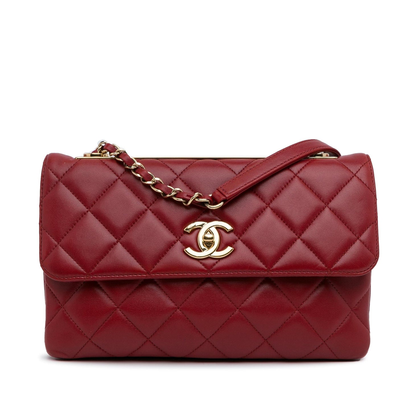 Chanel Quilted Lambskin Trendy Flap