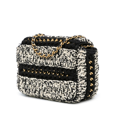 Chanel Raffia Braided with Love Flap (SHG-zcQsdu)