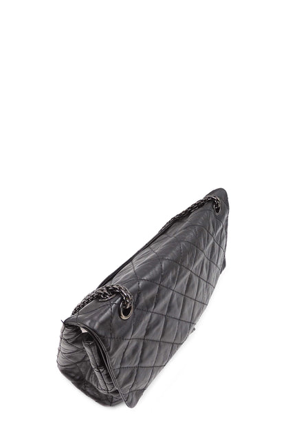 Reissue 227 Double Flap Bag with Silver Hardware