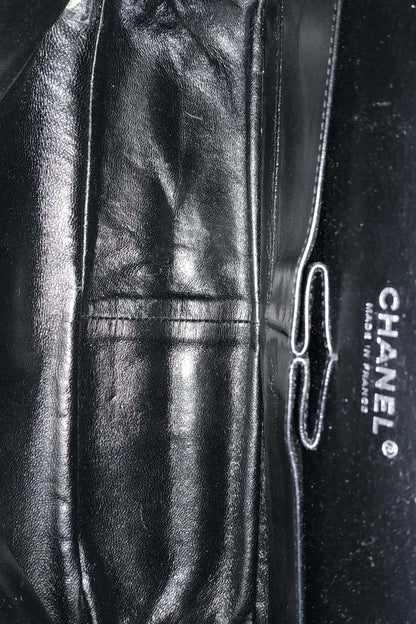 Reissue 227 Double Flap Bag with Silver Hardware