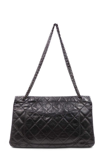 Reissue 227 Double Flap Bag with Silver Hardware