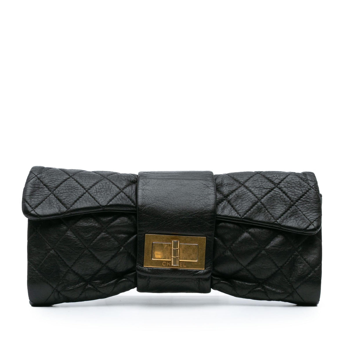 Chanel Reissue 2.55 Quilted Sheepskin Mademoiselle Flap Clutch