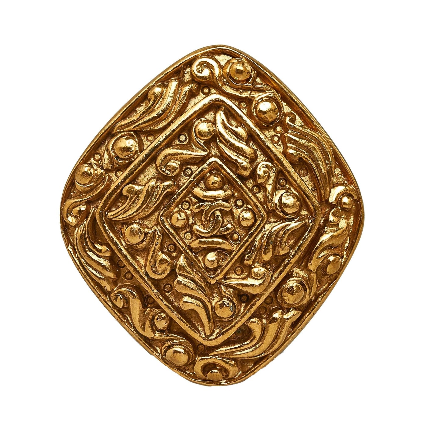 Chanel Rhombus Brooch