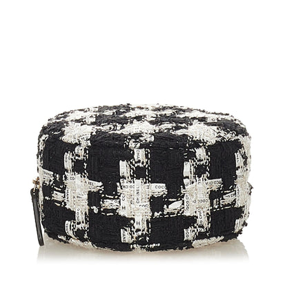 Chanel Round As Earth Tweed Crossbody Bag