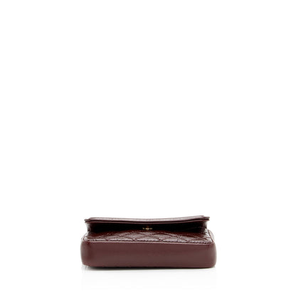 Chanel Shiny Aged Calfskin Flap Belt Bag (SHF-lqkDBp)