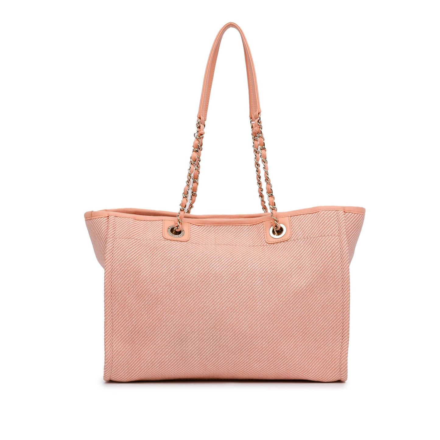 Chanel Small Canvas Deauville Tote (SHG-YEq40T)